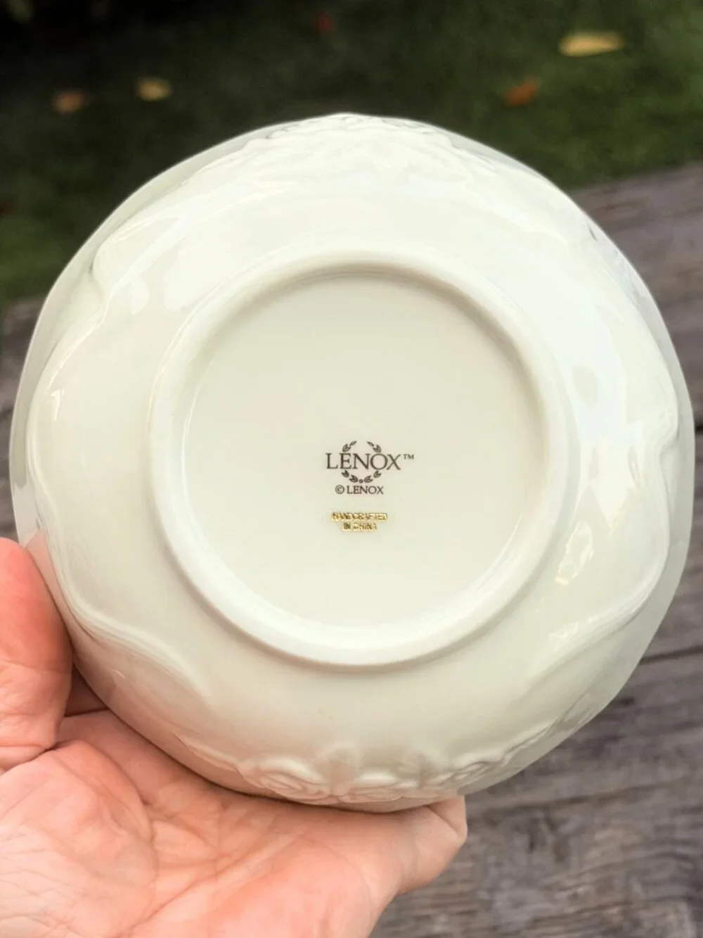 SET 4 Lenox NEW Ivory Rose Blossom 5.5
